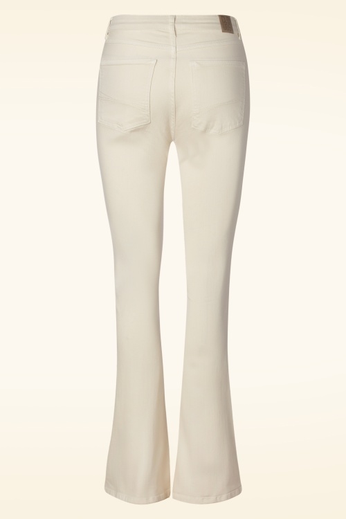Cloud9 - Dora Flared Pants in Off White 2