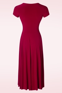 Vintage Chic for Topvintage - Isabella Swing Dress in Red 2
