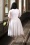 Topvintage Boutique Collection - Exklusiv von Topvintage ~ Holly Bridal Swing Kleid in Weiß 3