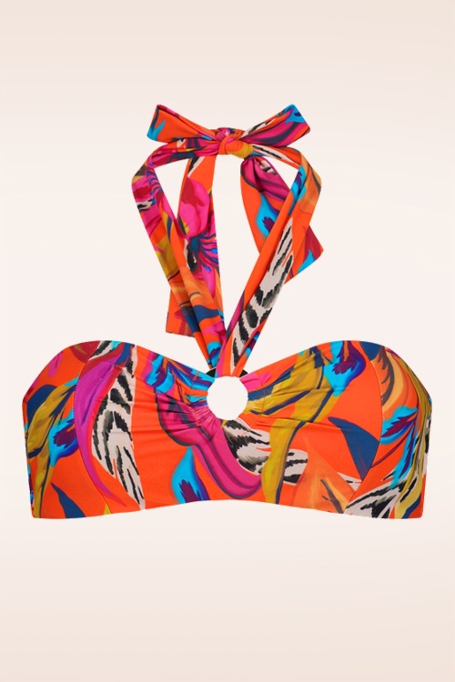 Cyell - Bora Bora Padded Bikini Top in Multi