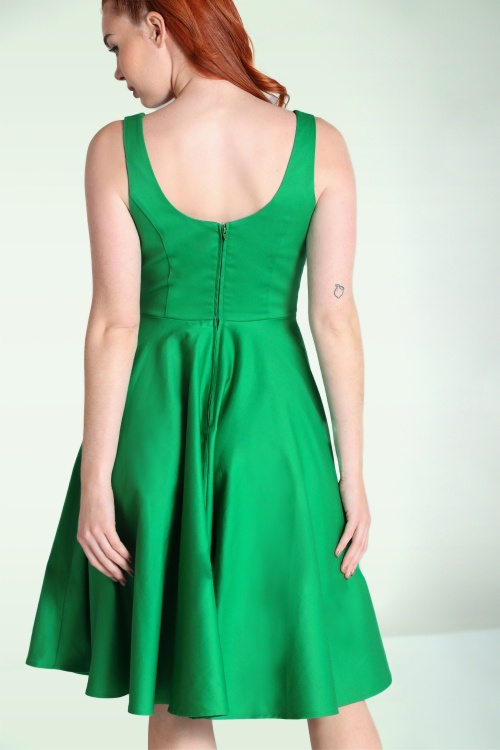Bunny - Heidi jurk in groen 3