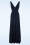 Vintage Chic for Topvintage - Macey Maxi Dress in Navy 2