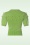Collectif Clothing - Haut tricoté à pompons Barbara en vert 2