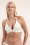 Cyell - On Point Halter Bikini Top in Off White