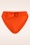 Cyell - Satin Padded Bikini Top in Orange