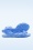 Sunies - Flexi Butterfly Flipflop sandaaltjes in glossy blauw 4