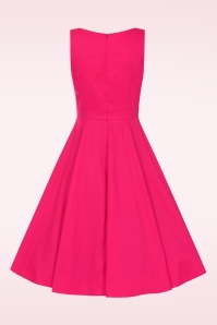 Hearts & Roses - Cassy Swing Dress in Ravishing Pink 4
