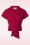 Rock N Romance - Darla Short Sleeve Wrap Blouse Années 50 en Rouge