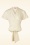 Rock N Romance - 50s Darla Short Sleeve Wrap Blouse in Antique White 2