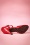 Banned Retro - Secret Love-sandalen in lippenstiftrood 7