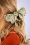 Banned Retro - Geraldine scrunchie in groen 4