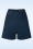 Queen Kerosin - Marlyn shorts in donkerblauw