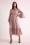 Louche - Bathilde Strawberry Fields Midi Dress in Multi