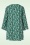 Louche - Gwenola Mid Century Retro Dress in Green 3