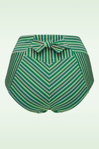 Marlies Dekkers - Holi Vintage High Waist bikini broekje in botanisch groen 4