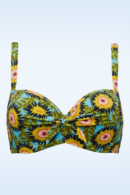 Marlies Dekkers - Bellini Flower balconette bikini top in multi 2