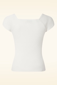 Zilch - Kaylie Top in Off White 2