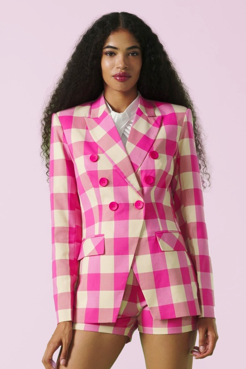Minueto - Loretta Blazer Jacket in Pink 2