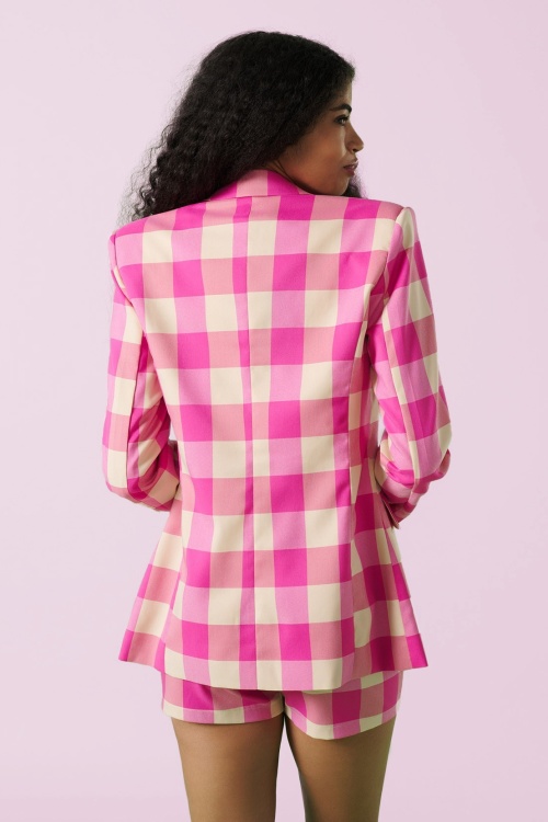 Minueto - Loretta Blazer Jacket in Pink 5