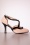 Banned Retro - Miss Harriet Pumps in Powder Pink and Black