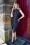 Collectif Clothing - Caterina mini-polkadot swingjurk in zwart