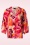 Smashed Lemon - Maci Floral blouse in roze  2