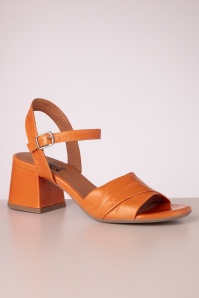 Miz Mooz - Bela Sandal in Patent Orange 3
