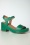 Miz Mooz - Gillie Clog Sandals in Emerald Green 3