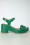 Miz Mooz - Gillie Clog Sandalen in Smaragdgrün