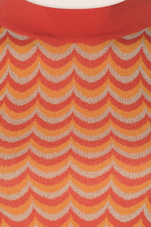 WNT Collection - Haut Jessie Waves en orange 3