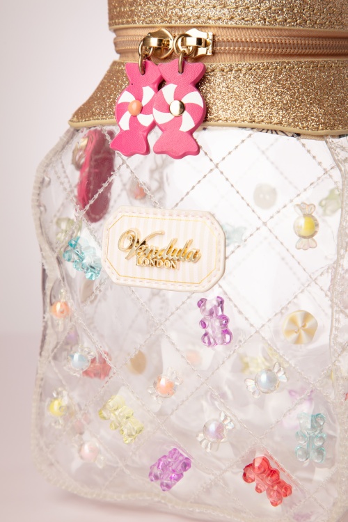 Vendula - The Old Sweet Shop Candy Jar Bag in Transparent 2