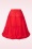 Banned Retro - Queen Size Lola Lifeforms Petticoat in Rot 2