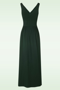 Very Cherry - Limone Tricot Dress in Deluxe Bottle Green 2