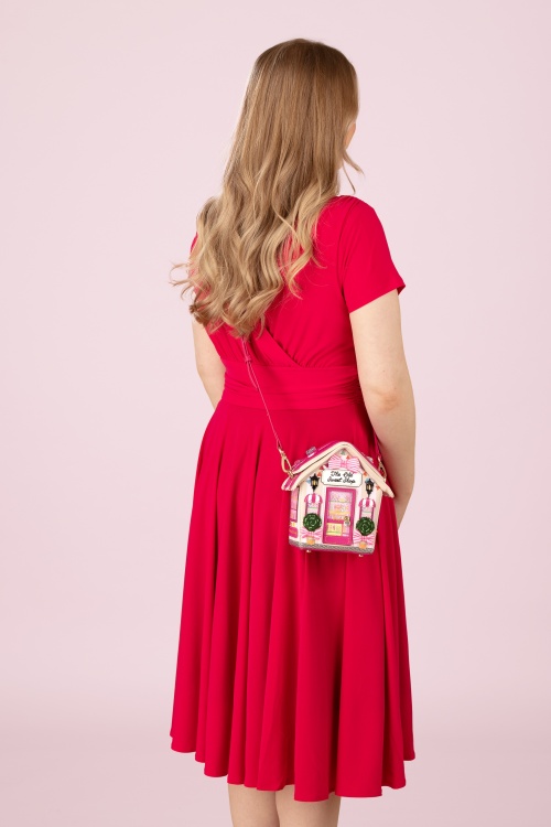 Vendula - The Old Sweet Shop House Bag in Pink 2