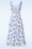 Timeless - Ivy Floral Kleid in eisigem Weiß und Blau 2