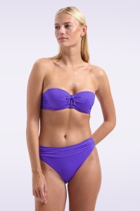 Cyell - Haut de bikini rembourré Evening Glam en violet 6