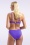Cyell - Haut de bikini rembourré Evening Glam en violet 4