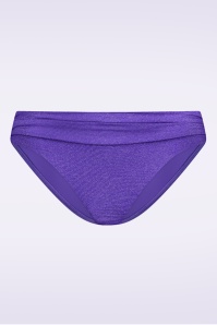 Cyell - Bas de bikini taille mi-haute Evening Glow en violet