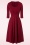 Vintage Chic for Topvintage - 50s Ruby Swing Dress in Burgundy