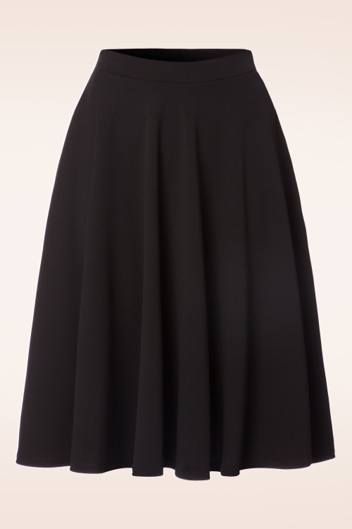 Vintage Chic for Topvintage - 50s Sheila Swing Skirt in Black