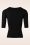 Collectif Clothing - Chrissie gebreide top in zwart 2