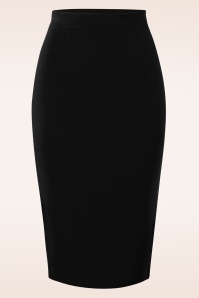 Vintage Chic for Topvintage - 50s Bella Midi Skirt in Black