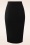 Vintage Chic for Topvintage - 50s Bella Midi Skirt in Black 2