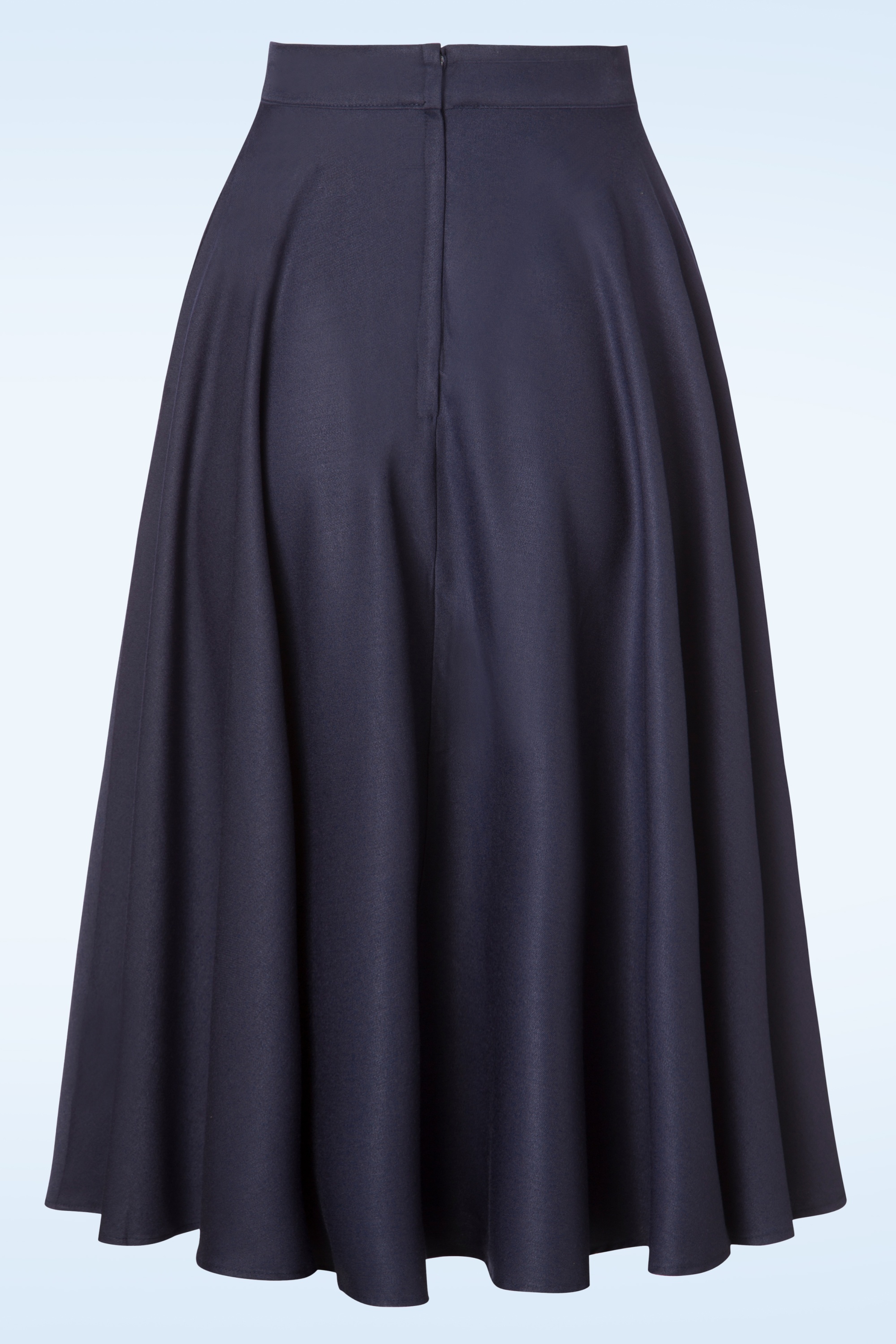 50s Di Di Swing Skirt in Night Blue