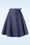 Banned Retro - 50s Sweet Sail Wrap Swing Skirt in Denim Blue 2