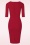 Vintage Chic for Topvintage - Elise Pencil Dress Années 50 en Rouge 2