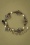 Lovely - Victorian Filigree Bracelet Années 20 en Noir