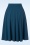 Vintage Chic for Topvintage - 50s Sheila Swing Skirt in Petrol Blue 2
