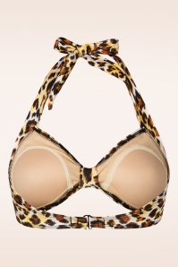 Esther Williams - Klassieke bikinitop in luipaard 2