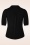 King Louie - Carina Ecovero lichte blouse in zwart 4